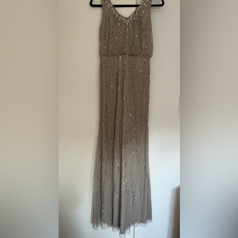 Adriana Papell Beaded Gown